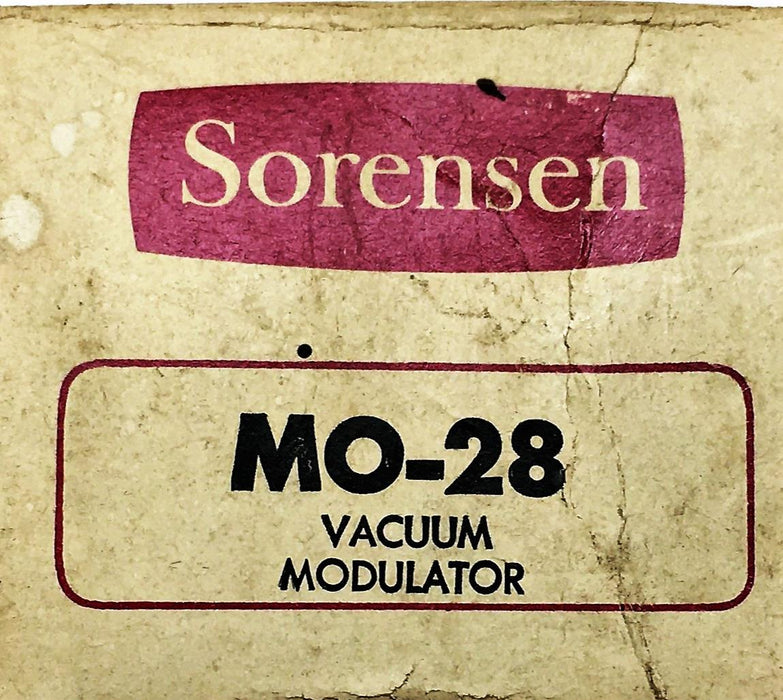 Sorensen Vacuum Modulator MO-28 NOS