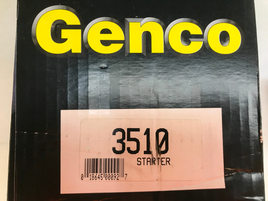 Genco/Apra Remanufactured Starter 3510 NOS