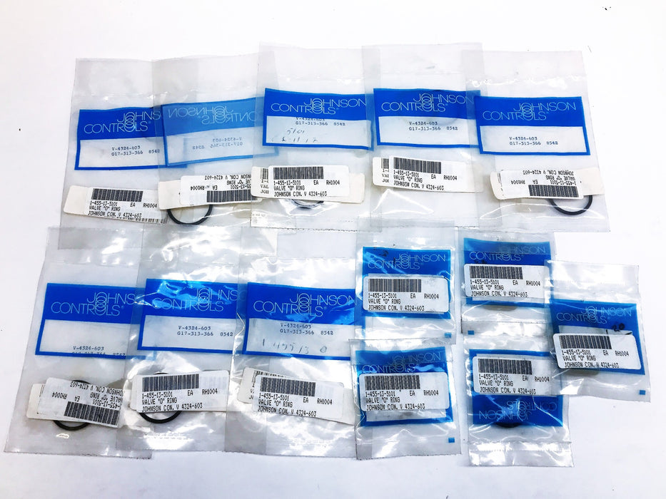 Johnson Controls Valve "O" Ring V-4324-603 [Lot of 13] NOS