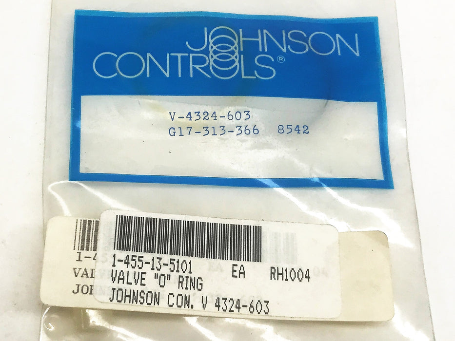 Johnson Controls Valve "O" Ring V-4324-603 [Lot of 13] NOS