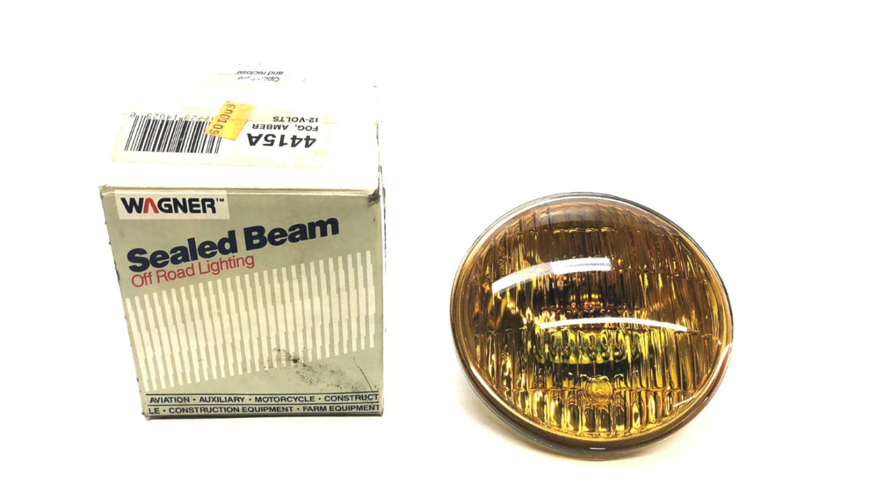 Wagner 12V Amber Sealed Beam 4415A NOS