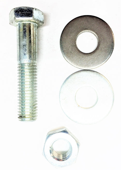 FNL 1/2"-11 x 3" Hex Head Bolt with (2) Washers and Nut [Lot of 5] NOS