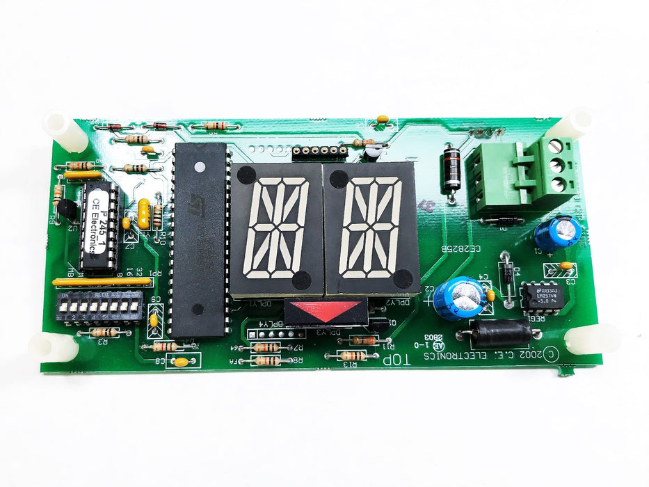 CE Electronics Elevator Circuit Board (Missing Jumper) MH110-GCX USED