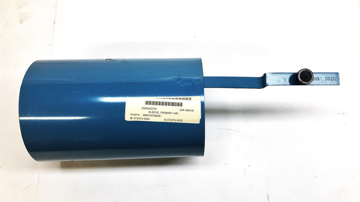 Gordon-Piatt  5-1/2" x 8-5/8" Primary Air Sleeve (Blue) 0706790000 NOS