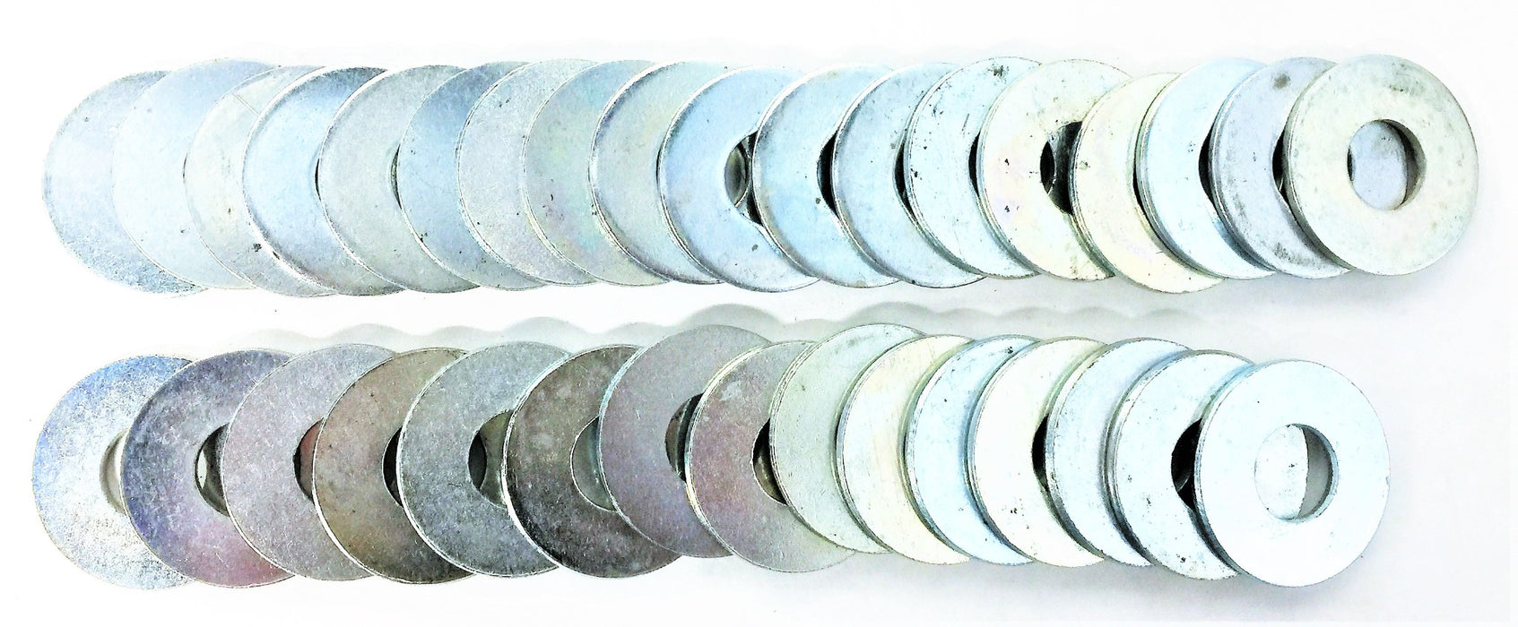 UNBRANDED 2" x 3/4" Opening x 1/8" Thick Flat Washer [Lot of 33] NOS