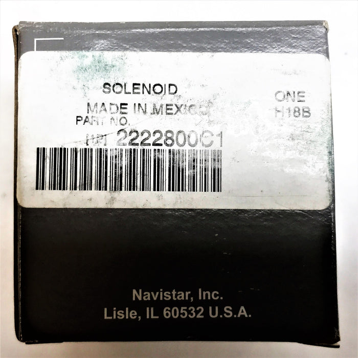 International Master Disconnect Solenoid 2222800C1 NOS