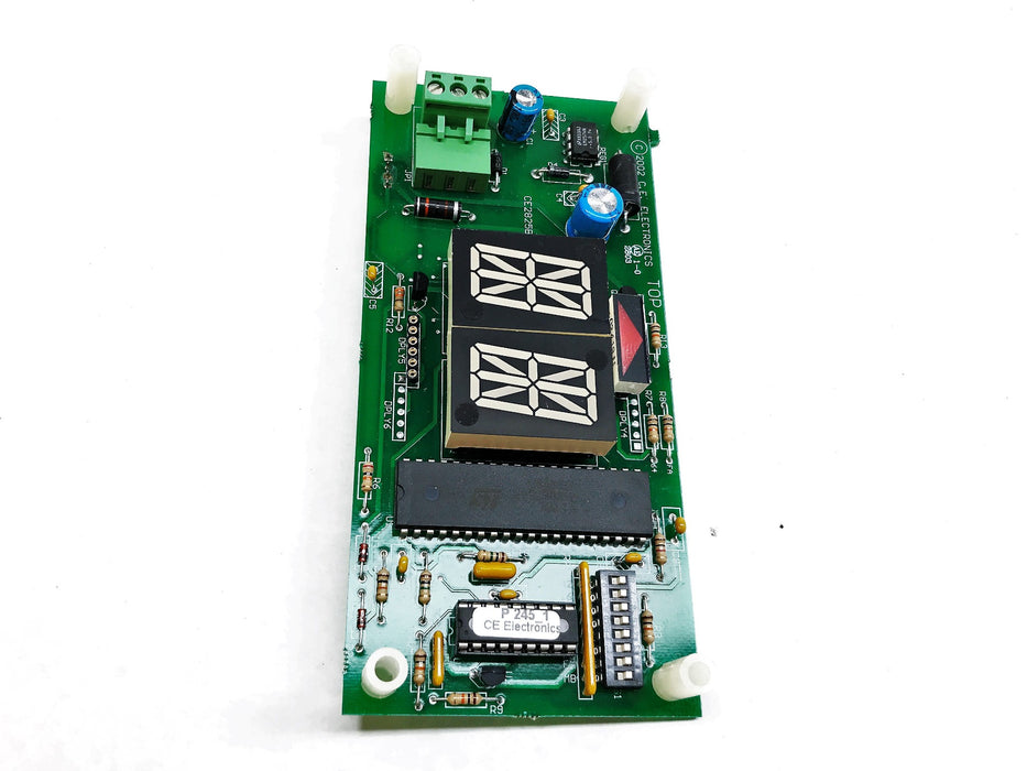 CE Electronics Elevator Circuit Board (Missing Jumper) MH110-GCX USED