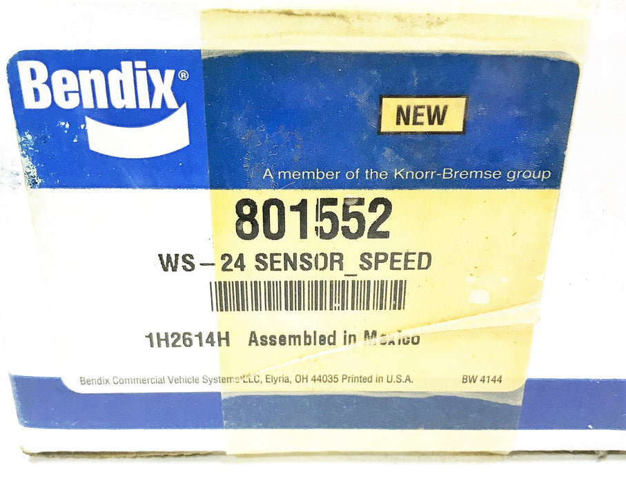 Bendix Wheel Speed Sensor 801552 NOS — governmenttransitsurplus.com
