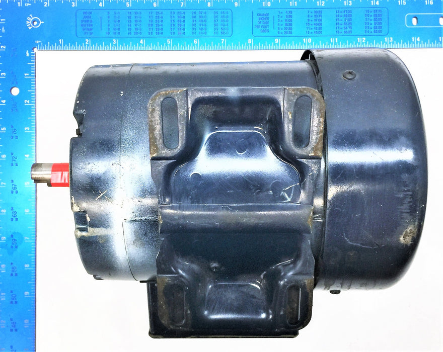 LEESON 3/4HP 208-230/460V 3450 RPM General Purpose AC Motor 110313-00 USED