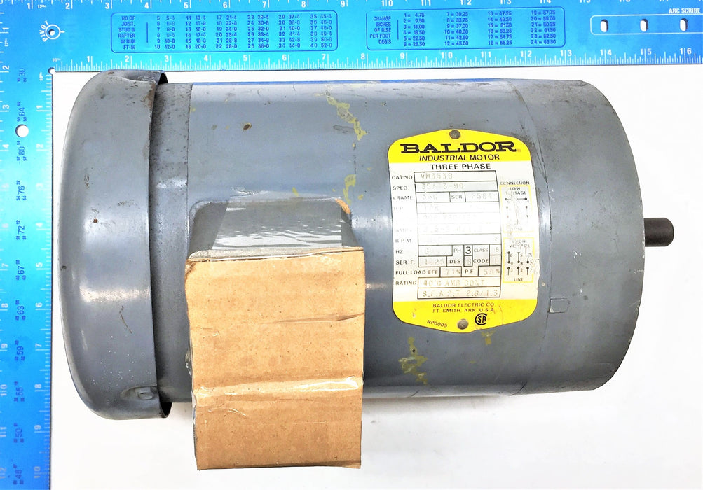 BALDOR ELECTRIC General Purpose Motor VM3539 (35A13-90) USED