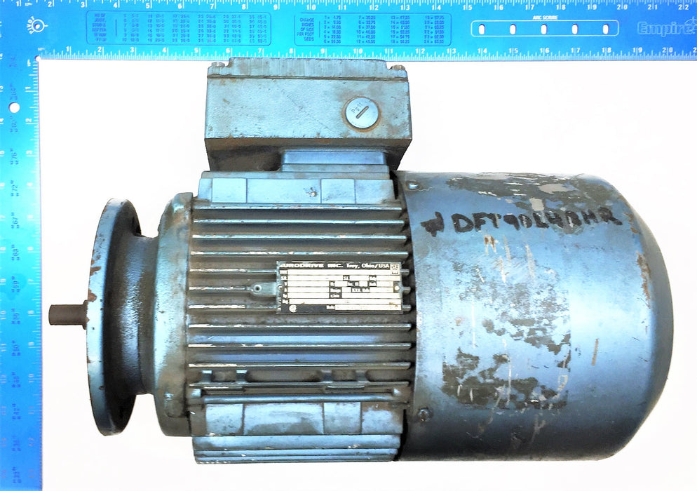 SEW EURODRIVE 3-Phase 1.5HP 1700RPM Motor DFT90L4BHR USED