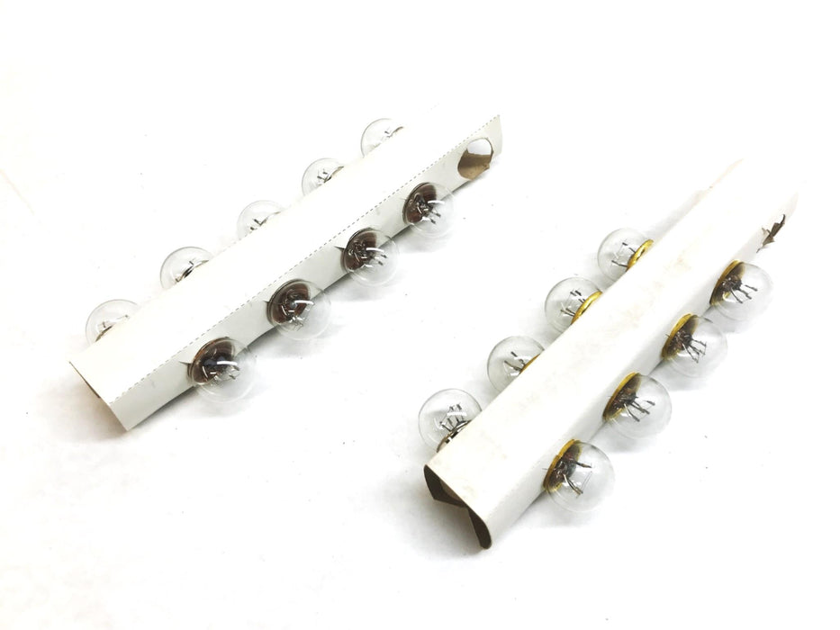 Eiko 28 Volt G-6 Shape Miniature Light Bulbs E-1252 [Lot of 17] NOS