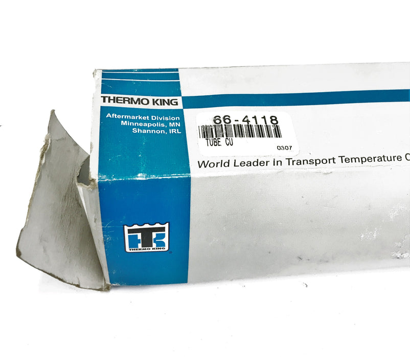 Thermo King OEM Suction Tube 66-4118 NOS