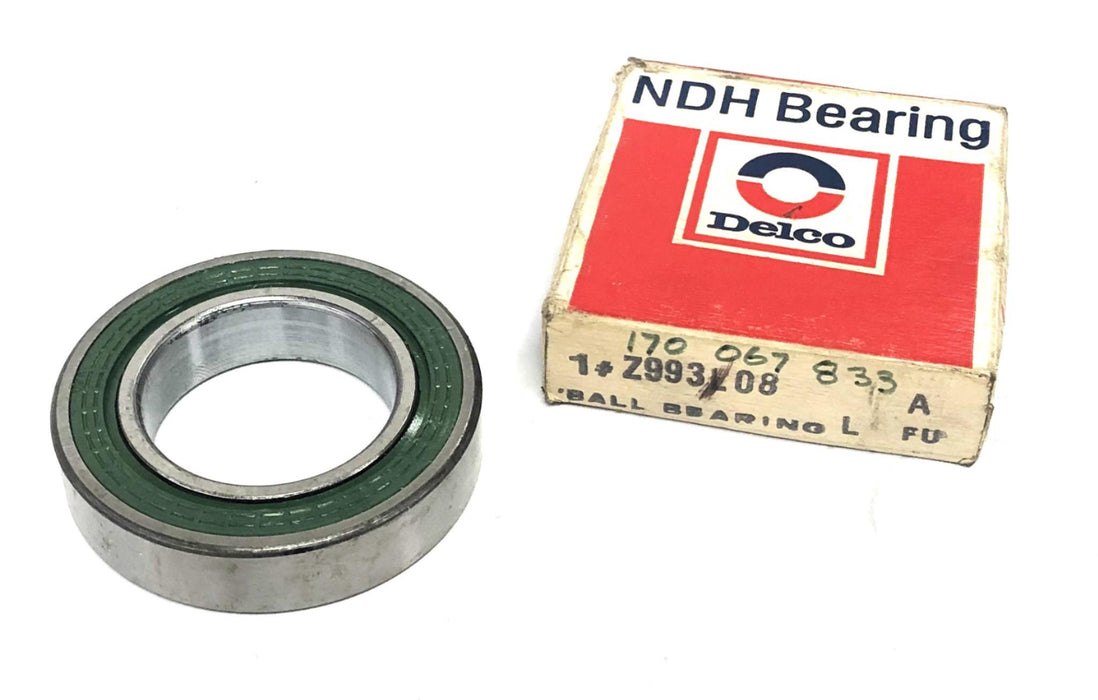NDH Delco Single Row Ball Bearing Z993L08 NOS