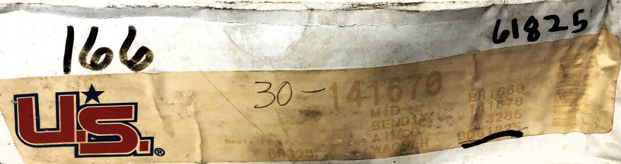 U.S. Disc Brake Rotor 141670 (BD61825) NOS