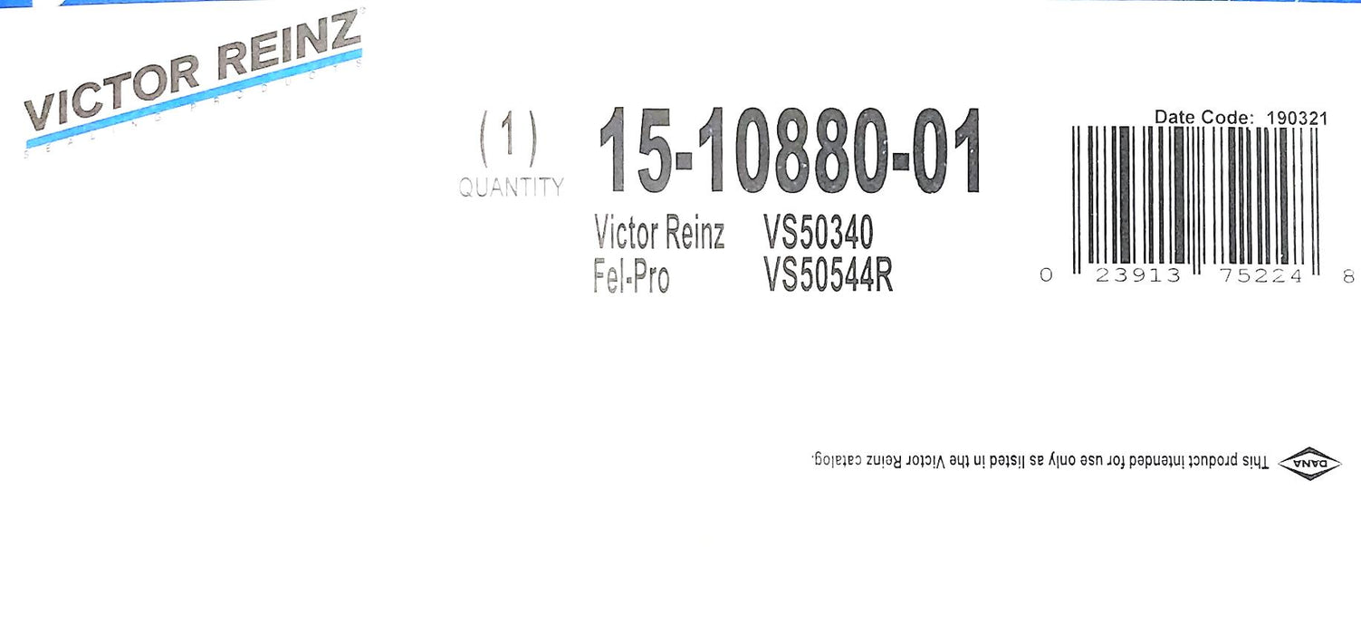 Victor Reinz Engine Valve Cover Gasket Set 15-10880-01 NOS