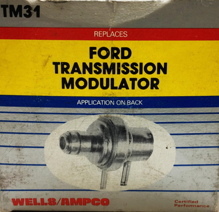 Wells/Ampco Transmission Modulator For Ford TM-31 NOS