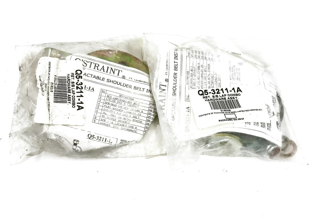 Q'Strain Hardware Kit Q5-3211-1A [Lot of 2] NOS