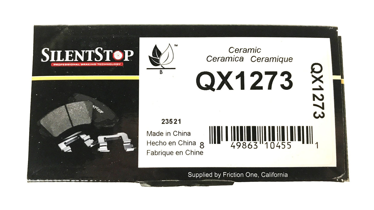 Silent Stop Semi-Metallic Brake Pad Kit QX1273 NOS