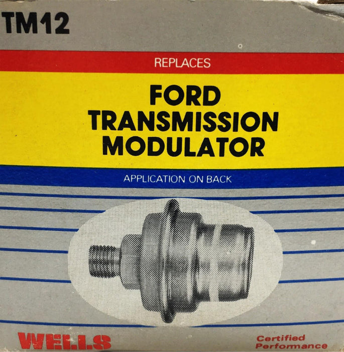 Wells/Ampco Vacuum Modulator For Ford TM-12 NOS