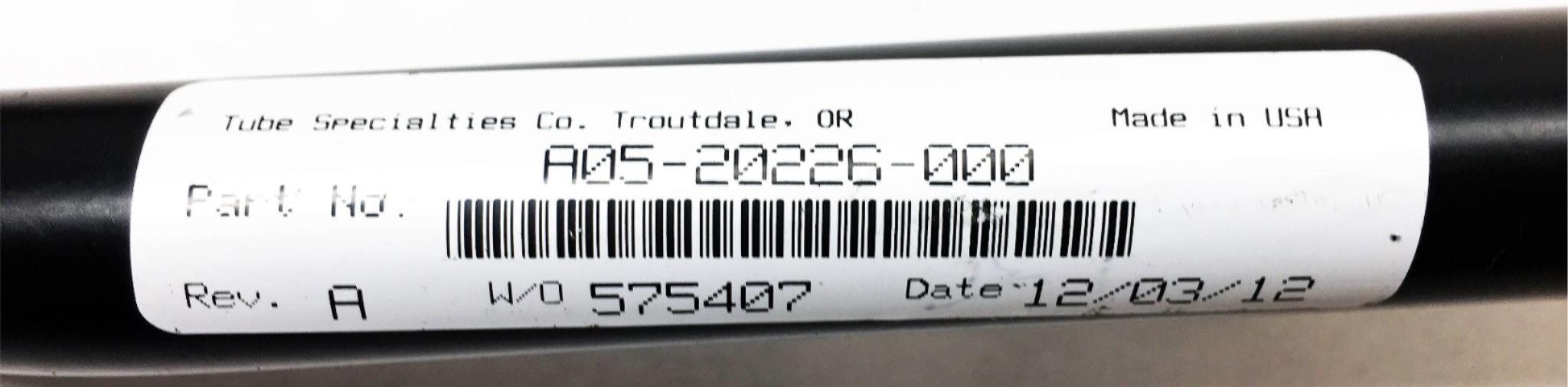 Freightliner Heater Return Pipe Assembly With 3/4 Inch Fitting A05-20226-000 NOS