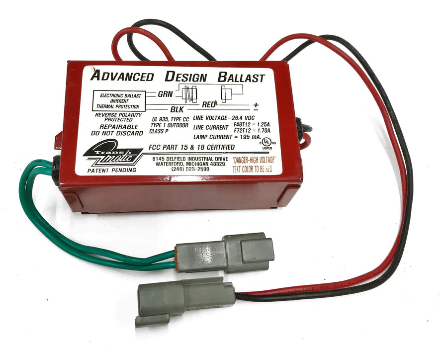 Transmatic 26.4  VDC Advanced Design Ballast 207-02-048 NOS