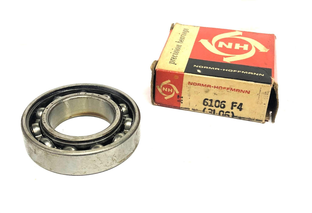 Norma Hoffmann Single Row Ball Bearing 6106-F4 (3L06) NOS