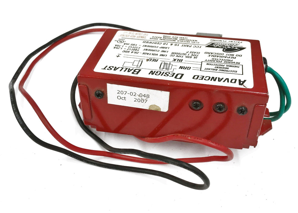 Transmatic 26.4  VDC Advanced Design Ballast 207-02-048 NOS