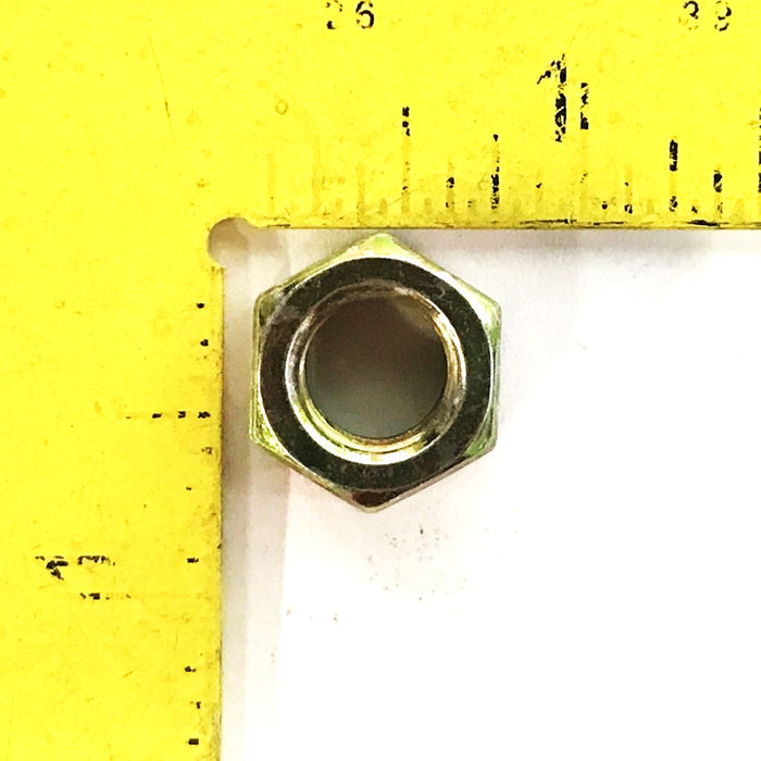 Papco 7/16" Yellow Zinc-Plated Hex Nuts, Box of 50, 092-020 [Lot of 2] NOS