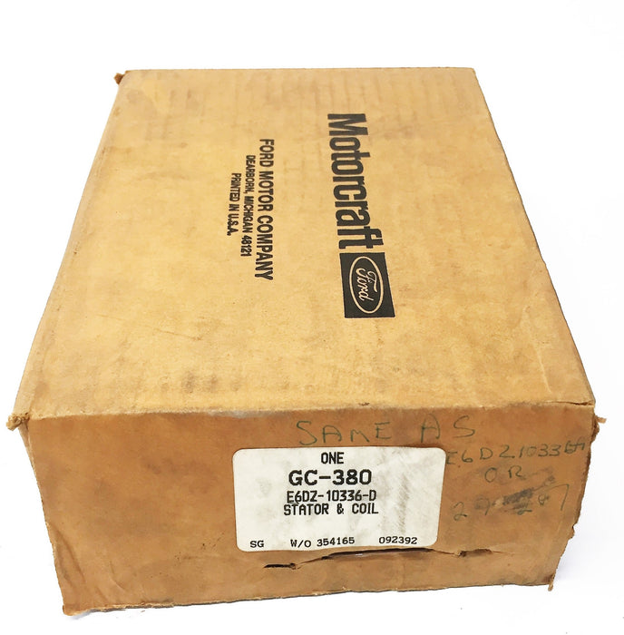 Motorcraft Alternator Stator & Coil GC-380 (E6DZ-10336-D) NOS