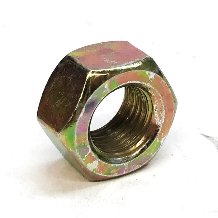 Papco 7/16" Yellow Zinc-Plated Hex Nuts, Box of 50, 092-020 [Lot of 2] NOS