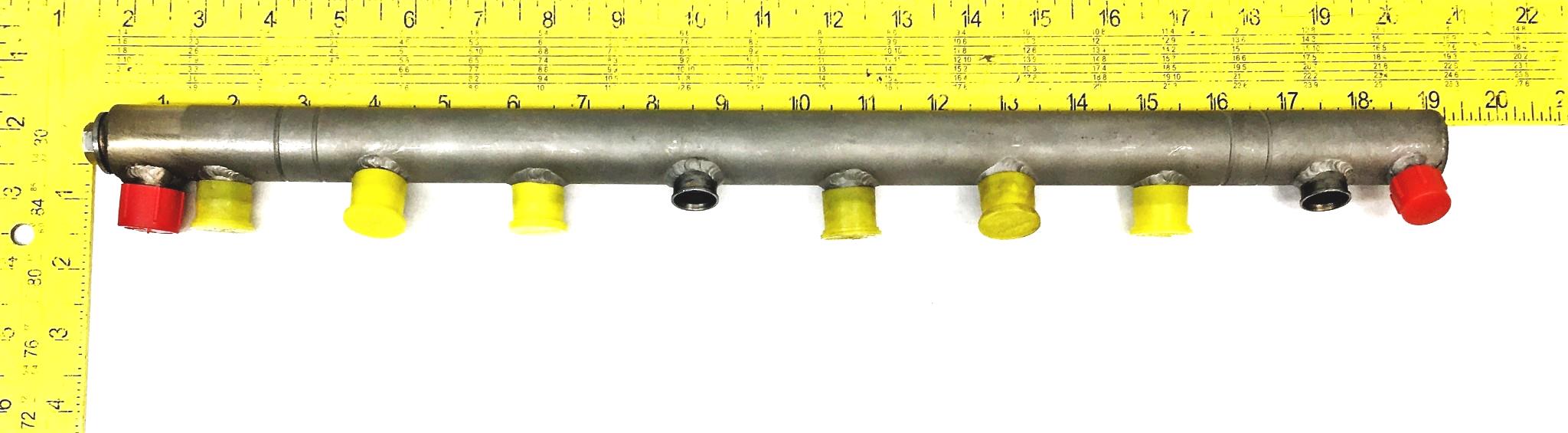 Unbranded 18-3/4 Inch OAL Rocker Arm With Caps Shaft 1-1/16 IN OD NOS