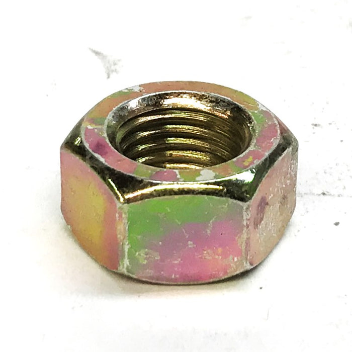 Papco 7/16" Yellow Zinc-Plated Hex Nuts, Box of 50, 092-020 [Lot of 2] NOS