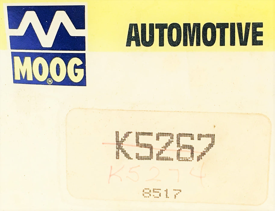 Moog Rear Axle Support Bushing Kit K5267 NOS