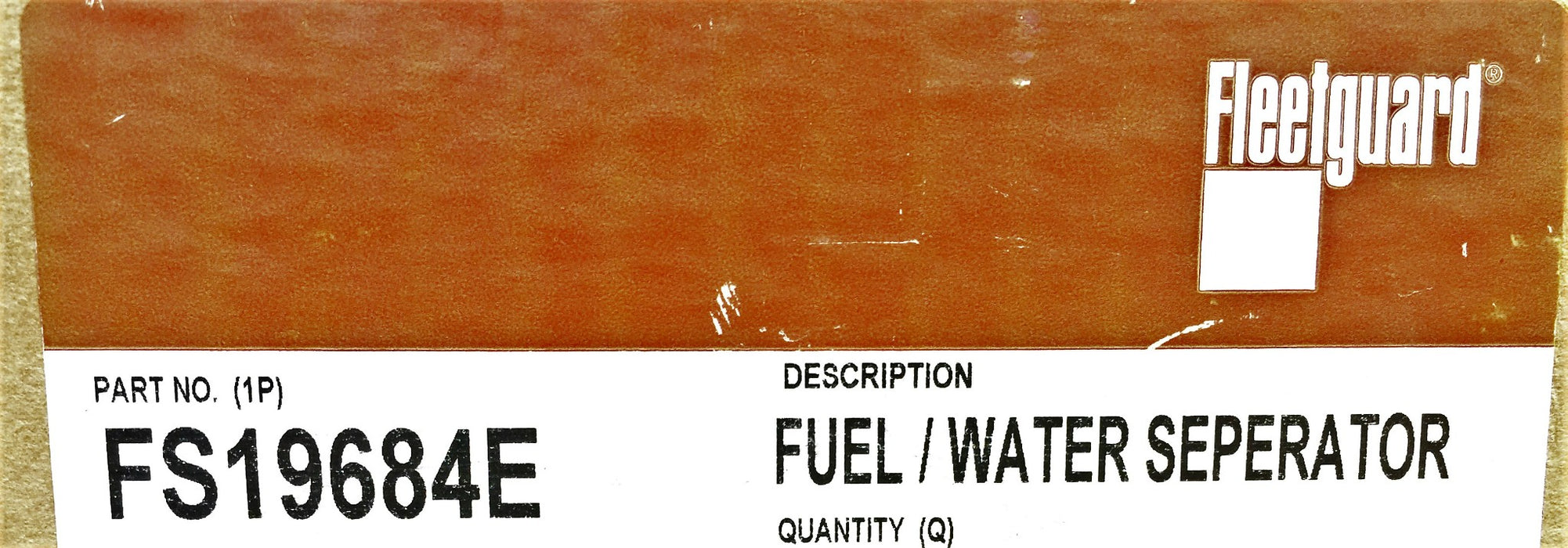 Fleetguard FS19684E Fuel/Water Separator NOS