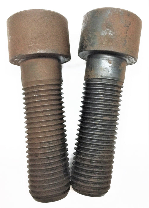 UNBRANDED 1"-7 x 4" Black Steel Cap Screw [Lot of 2] NOS