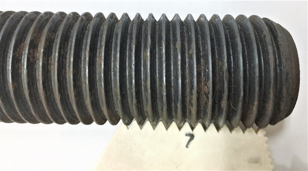 UNBRANDED 1"-7 x 4" Black Steel Cap Screw [Lot of 2] NOS