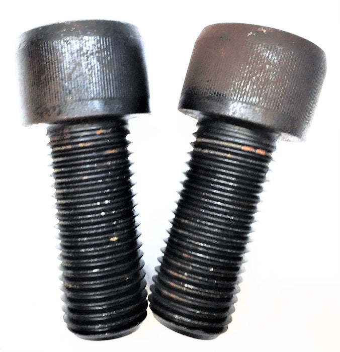 YFS 1-1/4"-7 x 3-3/4" Black Steel Cap Screw [Lot of 2] NOS