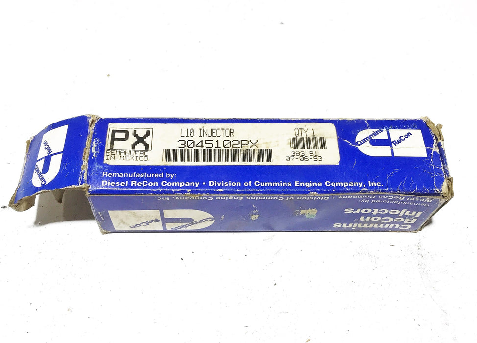 Cummins OEM Re-Manufactured L10 Injector Assembly 3045102PX NOS