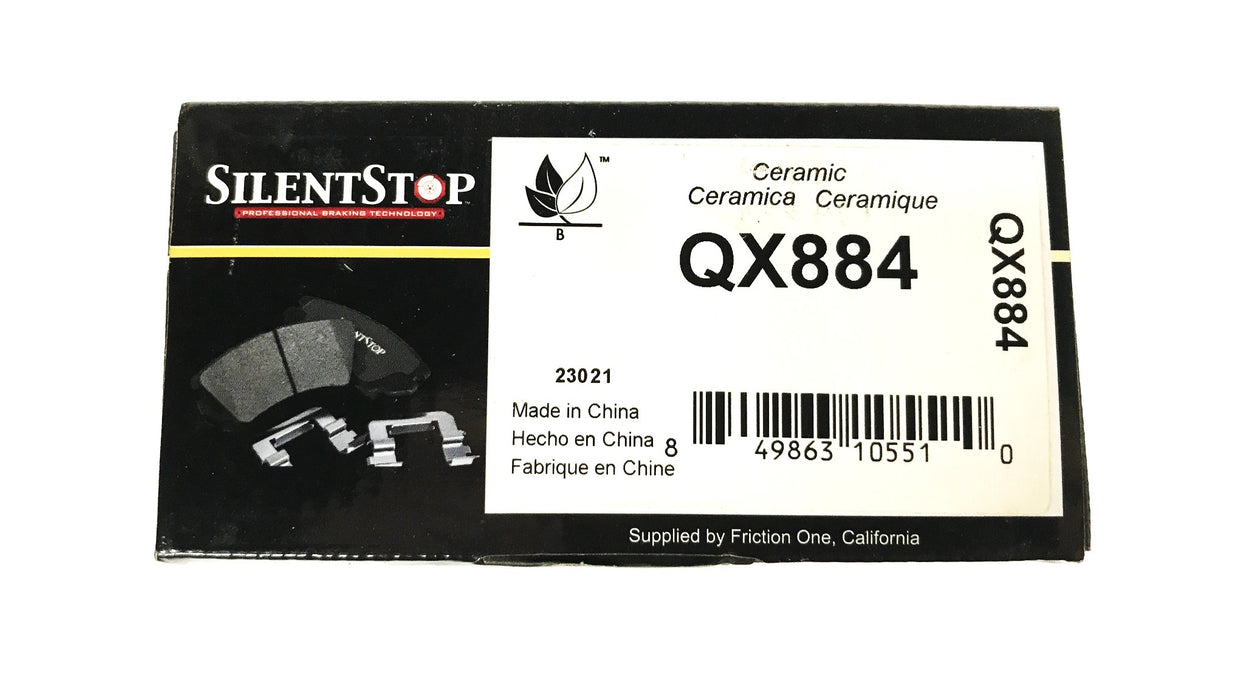Silent Stop Semi-Metallic Brake Pad Kit QX884 NOS