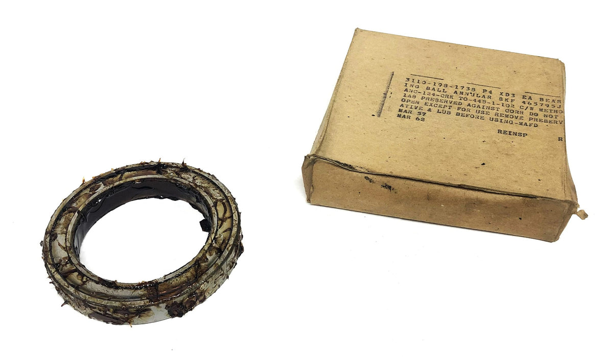 SKF 2.35 Inch ID 3.35 Inch OD Annular Contact Ball Bearing 465795J NOS