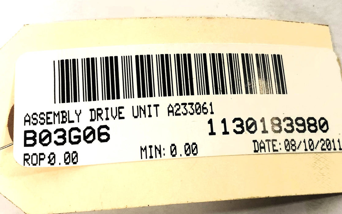 Unbranded 12 Inch 29 Tooth Drive Unit Assembly A233061 NOS