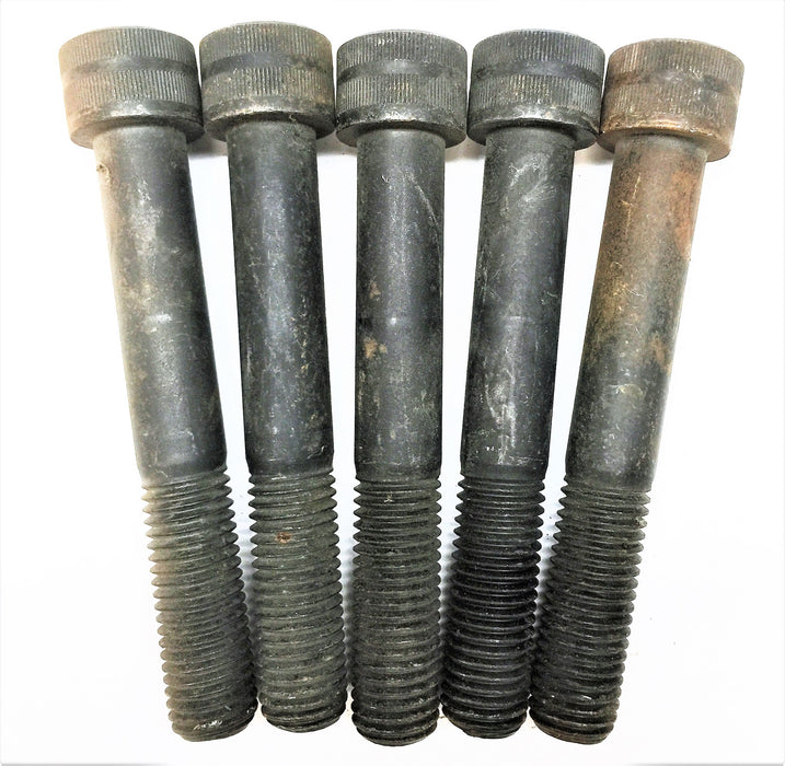 UNBRANDED 5/8"-10 x 5" Socket Head Screw Bolt [Lot of 5] NOS
