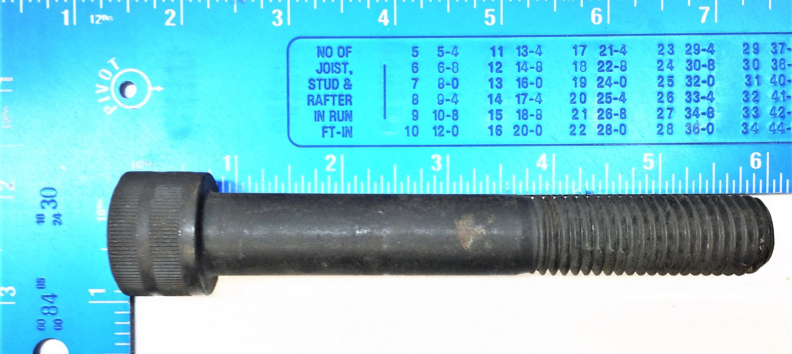 UNBRANDED 5/8"-10 x 5" Socket Head Screw Bolt [Lot of 5] NOS