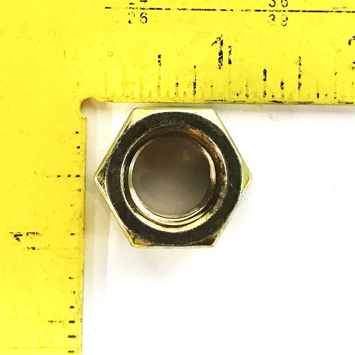 Papco 5/8" Yellow Zinc-Plated Finish Hex Nut, Box of 25, 091-024 [Lot of 2] NOS