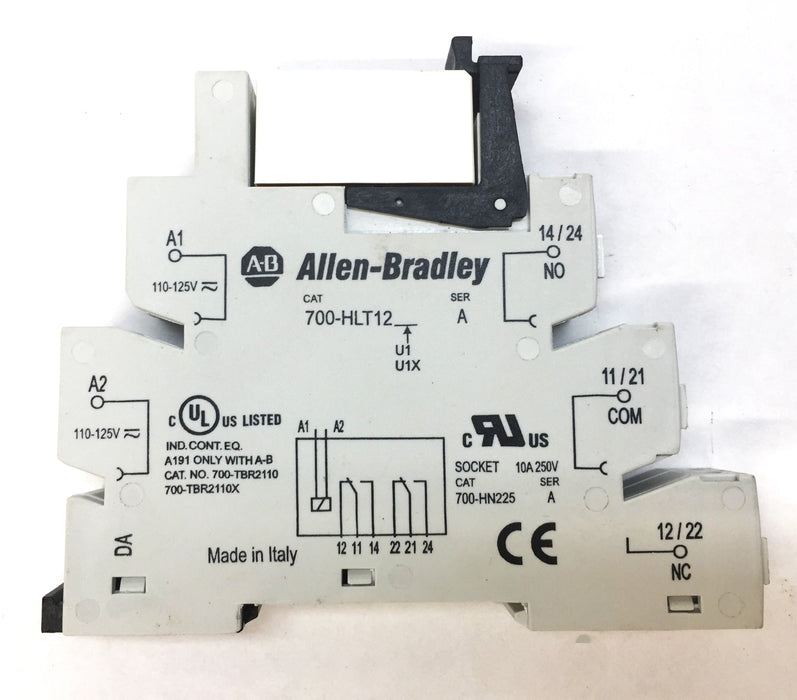 Allen-Bradley Terminal Block Relay 700-HLT12 (700-TBR2110) USED