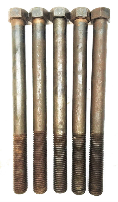 UNBRANDED 7/8"-8 x 12" Hex Head Screw Bolt [Lot of 5] NOS