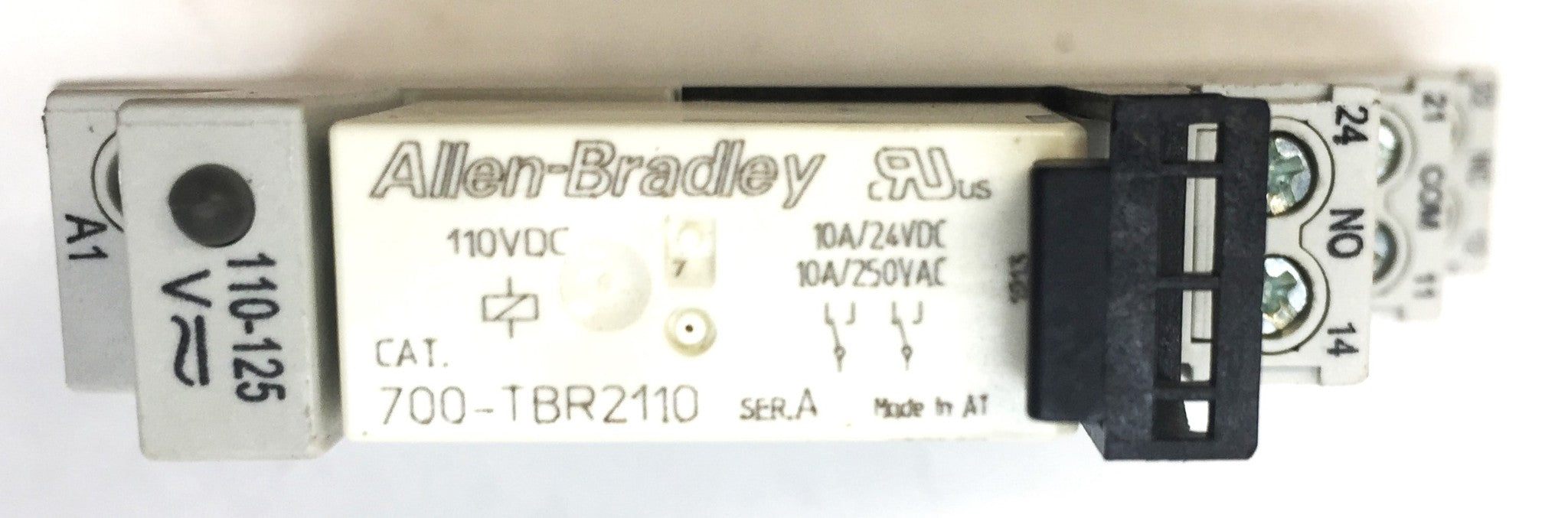 Allen-Bradley Terminal Block Relay 700-HLT12 (700-TBR2110) USED
