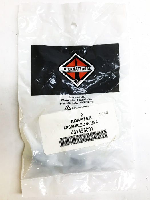 International/Navistar Bag of 2 Adapters OEM 431495001 NOS