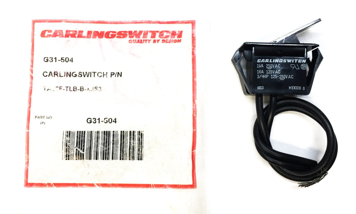Carling Switch Momentary Rocker Switch G31-504 NOS
